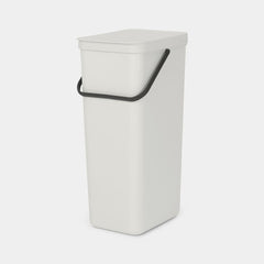 Brabantia - Affaldsspand Med Låg 40L. - Light Grey