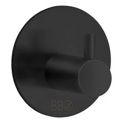 Beslagboden - Håndklædekrog Ø48 Mm. - Sort Stål