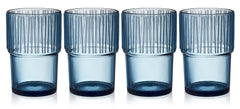 BITZ - Kusintha Cafeglas 38 Cl. 4 Stk. - Blå