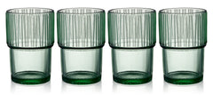BITZ - Kusintha Cafeglas 38 Cl. 4 Stk. - Grøn