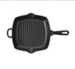 BK Bourgogne - Støbejerns Grillpande 26 Cm. - Sort