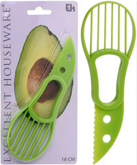 Avocado Slicer - Grøn - 18 Cm.