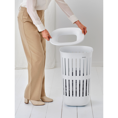 Brabantia - Collect-It Vasketøjs Kurv 55 L - Hvid